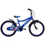Bicicleta Varón Cross 17758 - R20, Pie Apoyo, Guardabarros, Cubrecadenas, Verde