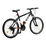 Bicicleta Jeico MTB K1 R24 Acero 21v V-Brake Talle M Naranja