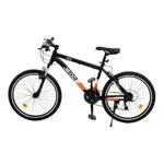 Bicicleta Jeico MTB K1 R24 Acero 21v V-Brake Talle M Naranja