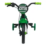 Bicicleta rodado 12 GTS con cantimplora verde