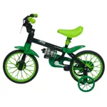 Bicicleta rodado 12 GTS con cantimplora verde