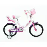 Bicicleta Gts R16 De Paseo Blanca Con Rosa