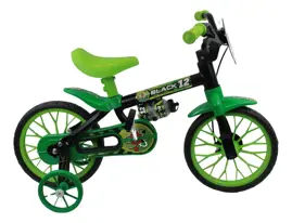 Bicicleta Infantil Reforzada  R12 Rueditas Cantimplo...