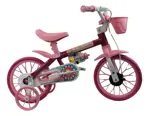 Bicicleta Infantil Reforzada Nathor R12 Rueditas Cantimplora