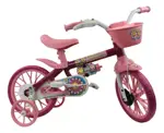 Bicicleta Infantil Reforzada Nathor R12 Rueditas Cantimplora