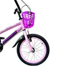 Bicicleta Infantil Urbana Rodado 16 Fiat Color Rosa