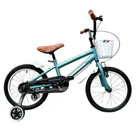 Bicicleta Infantil Urbana Rodado 16 Fiat Color Celes...