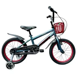 Bicicleta Infantil Urbana Rodado 16 Fiat Color Gris