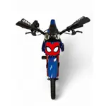 Bicicleta Infantil Simil Motocross de Spiderman Rodado 16