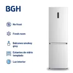 Heladera No Frost Inverter 312Lts BRC310I1A  Inox BGH 
