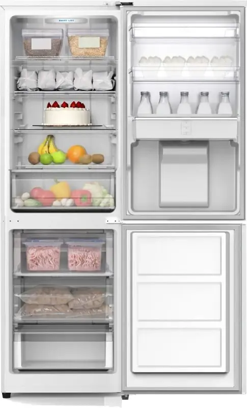 Heladera No Frost BRC330I2A 312L Inverter, A++, Dispenser, Dark Inox