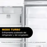 Heladera No Frost WRM39CBDIM - 340L, Modo Turbo, Extra Frío, LED, Blanca