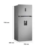 Heladera VT40APY - 383L, No Frost, Inverter, WiFi ThinQ, Door Cooling+, Inox