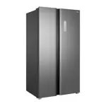 Heladera Side by Side P650SBS - 613L, No Frost, Inverter, A+, Acero Inoxidable