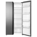 Heladera Side by Side P650SBS - 613L, No Frost, Inverter, A+, Acero Inoxidable