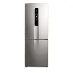 Heladera No Frost Inverter Electrolux Bottom Freezer IB55S 488L Plata