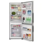 Heladera No Frost Inverter Electrolux Bottom Freezer IB55S 488L Plata
