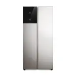 Heladera Electrolux No frost Side by Side 430L Inverter AutoSense Plata ES40S