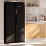 Heladera Gafa 457L No Frost Side by Side con Tecnología Inverter Negra HGSBS457N