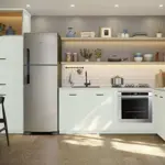 Combo Heladera Whirlpool 386 Lts + Tacho Basura Ninestars 5l