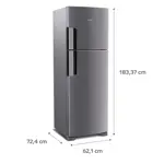 Combo Heladera Whirlpool 386 Lts + Tacho Basura Ninestars 5l