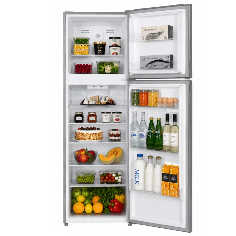 Heladera Drean No Frost Inverter Inox Rzn356pxarx0 Gris