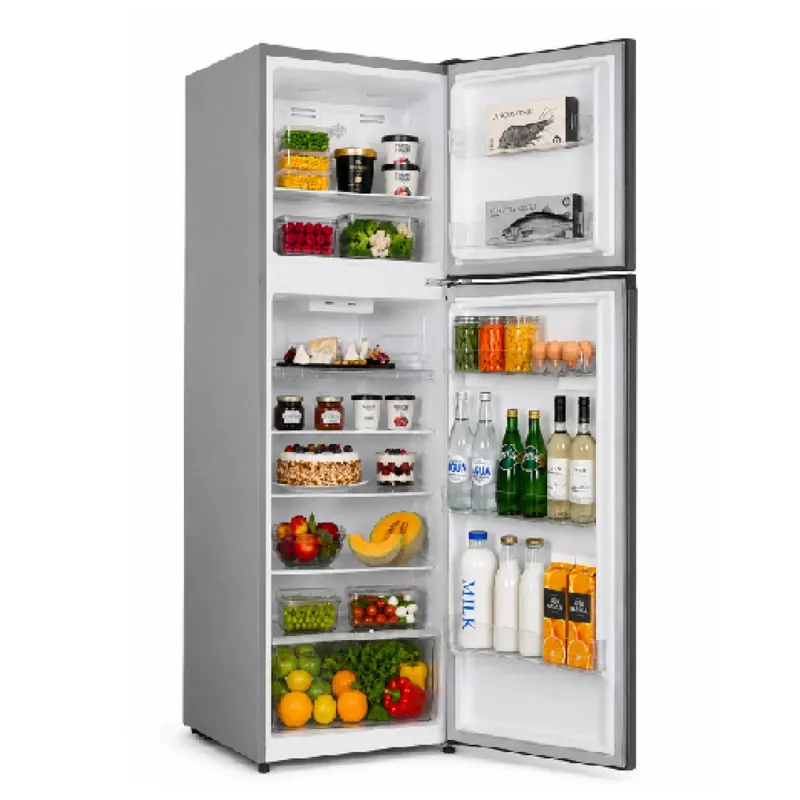 Heladera Drean No Frost Inverter Inox Rzn356pxarx0 Gris