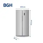 Heladera Inverter No Frost Bgh 397l Brs400i1a