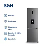 Heladera Inverter No Frost Bgh 312l Brc330i2a