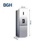 Heladera Inverter No Frost Bgh 312l Brc330i1a