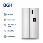 HELADERA 534L BRS540I2A NO FROST SBS IN INOX E/C BGH