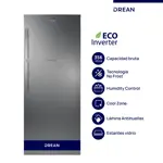 Heladera No Frost Inverter 356 L Inox Drean RZN356FXARX0