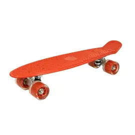 Patineta Con Luces F104  Rojo