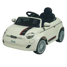Auto A Batería Fiat 500  Blanc...