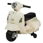 Moto a batería Mini Vespa 6v Cosco Blanca