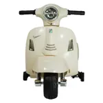 Moto a batería Mini Vespa 6v Cosco Blanca