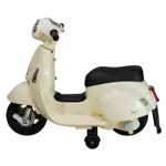 Moto a batería Mini Vespa 6v Cosco Blanca