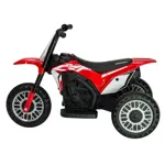 Moto a batería Honda CRF450 3 ruedas Cosco Roja