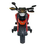 Moto Eléctrica Infantil 6V Cromer Arenera con Luces LED Rojo