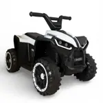 Cuatriciclo a Batería 6V CROMER con Luz y Sonido Color Blanco