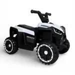 Cuatriciclo a Batería 6V CROMER con Luz y Sonido Color Blanco