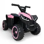 Cuatriciclo a Batería 6V CROMER con Luz y Sonido Color Rosa