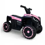 Cuatriciclo a Batería 6V CROMER con Luz y Sonido Color Rosa