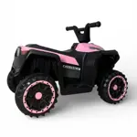 Cuatriciclo a Batería 6V CROMER con Luz y Sonido Color Rosa