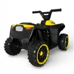 Cuatriciclo a Batería 6V CROMER con Luz y Sonido Color Amarillo