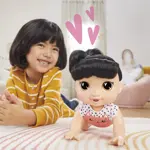 Muñeca electrónica para gatear Baby Alive Crawl 