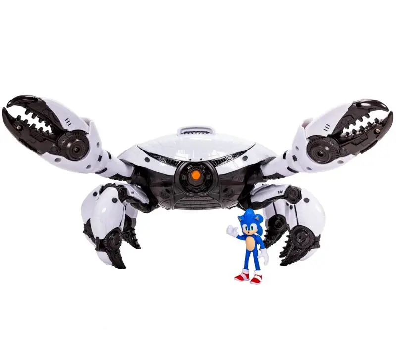Set de juego: Sonic The Hedgehog, película de Sonic 3, Crab Mech con Sonic