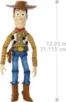 Figura de acción Mattel Disney Pixar Toy Story Woody de 30 cm de altura