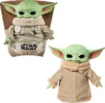Peluche STAR WARS Grogu Squeeze & Blink con sonido de 11 pulgadas