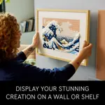 Lego Art Hokusai Kit De Arte En 3d De La Gran Ola Para Dec